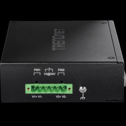 Trendnet 6-port hardened Industrial Gigabit PoE+ Switch (5 Gigabit / 1 shared SFP / 1 dedicated SFP)
