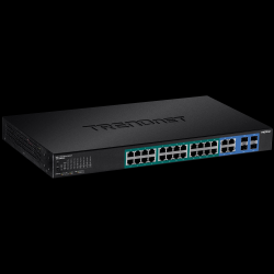 Trendnet 28-Port Gigabit Web Smart  PoE+ Switch (370W)