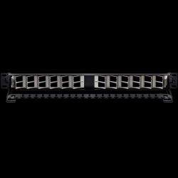 Trendnet 24-Port Blank Angled Keystone Shielded 1U Patch Panel