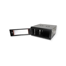 ROLINE 19" Wall Cabinet Basic Plus 4 U 600x600 BxT black