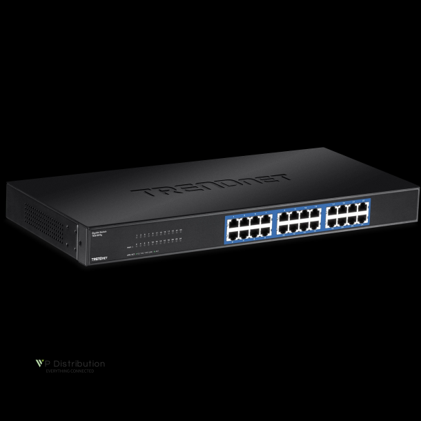 Trendnet 24-port Gigabit GREENnet Switch(Rack Mount)