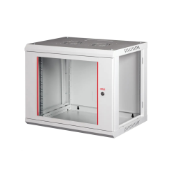 ROLINE 19" Wall Cabinet Basic Plus 9 U 600x450 BxT grey