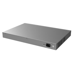 Grandstream Layer 2+ Managed Network Switch, 48x GbE RJ45 PoE 802.3 af/at, up to 30W per port, 360W total power budget, 6x SFP+, stackable, Internal PSU