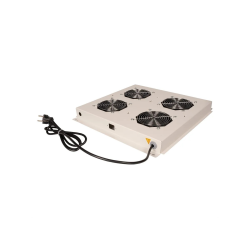 ROLINE 19" roof fan unit with 4 fans ON/OFF grey