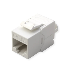 ROLINE C6A Super Slim Short Keystone, Toolless, 180, UTP