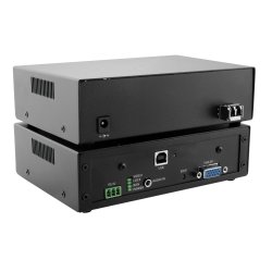 SmartAVIDVI-I (DVI/VGA), Stereo Audio, USB 1.1, RS-232, Multimode Fiber Extender. Includes: [FVX-3000-PRO-TX, FVX-3000-PRO-RX, CCKVMMF06, 2 X (PS5VD4A)]  DESC ON THE WEBSITE