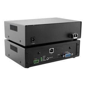 SmartAVIDVI-I (DVI/VGA), Stereo Audio, USB 1.1, RS-232, Multimode Fiber Extender. Includes: [FVX-3000-PRO-TX, FVX-3000-PRO-RX, CCKVMMF06, 2 X (PS5VD4A)]  DESC ON THE WEBSITE