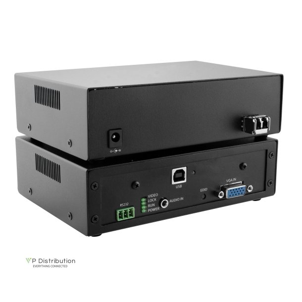 SmartAVIDVI-I (DVI/VGA), Stereo Audio, USB 1.1, RS-232, Multimode Fiber Extender. Includes: [FVX-3000-PRO-TX, FVX-3000-PRO-RX, CCKVMMF06, 2 X (PS5VD4A)]  DESC ON THE WEBSITE