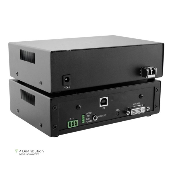 SmartAVIDVI-D, Stereo Audio, USB 1.1, RS-232, Multimode Fiber Extender Up to 1400ft. Includes: [FDX-3000-TX, FDX-3000-RX, 2 X (PS5VD4A)]   DESC ON THE WEBSITE