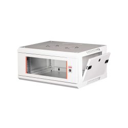 ROLINE 19" Wall Cabinet Basic Plus 4 U 600x450 BxT grey
