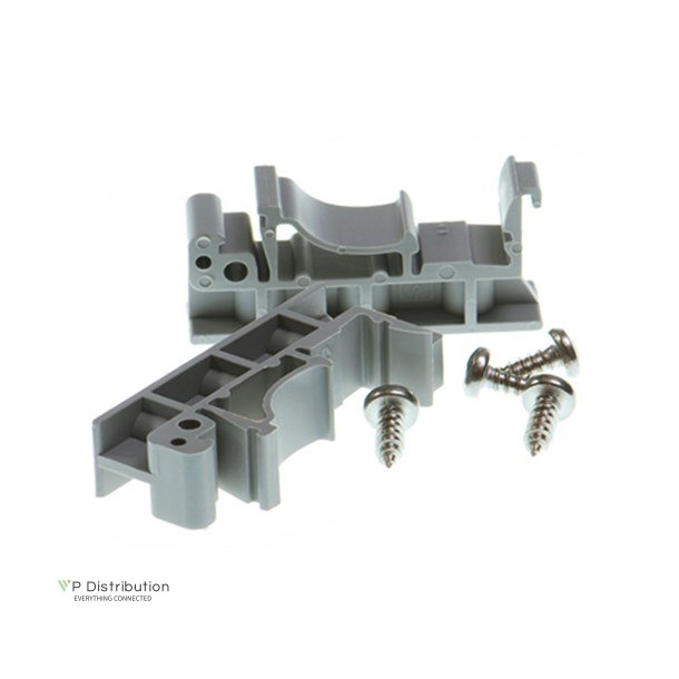 Brainboxes DIN-RAIL MOUNTING KIT FOR 2 PORT ES/US - RETAIL PACK