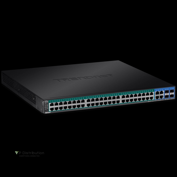 Trendnet 52-Port Gigabit Web Smart PoE+ Switch (370W)