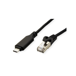 ROLINE USB3.2 Cable C-RJ45 (Gigabit Eth) , M/M, 5m
