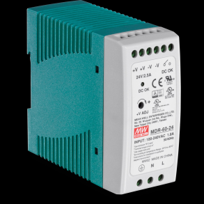 Trendnet 24V 60W Output Industrial DIN-Rail Power Supply