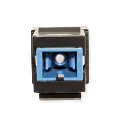 ROLINE Keystone Adapter W/SC SIMPLEX, Black+BLUE