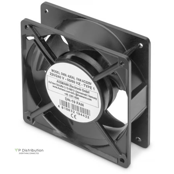 Digitus Fan replacement for fan units 138 m/h air circulation, 47 dB/m noise level