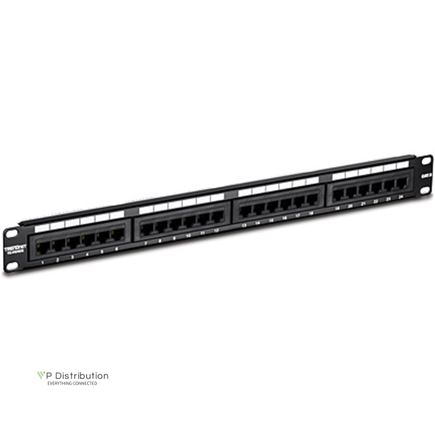 Trendnet 24-port Cat6 Unshielded Patch Panel