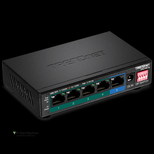 Trendnet 5-Port Gigabit PoE+ Switch (60W)