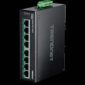 Trendnet 8-Port Industrial Gigabit PoE+ DIN-Rail Switch (24 - 56V)
