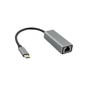 ROLINE USB C - Eth. Adapter, USB3.2 Gen2 , 5G, USB C-RJ45