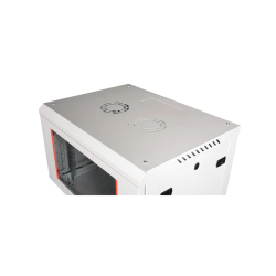 ROLINE 19" Wall Cabinet Basic Plus 6 U 600x450 BxT grey