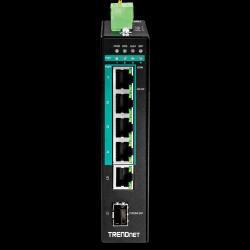 Trendnet 5-port Hardened Industrial Gigabit PoE+ Switch