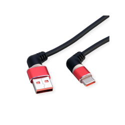 ROLINE USB2.0 360� Rotation Cable, A-C, M/M, 60W, 2m