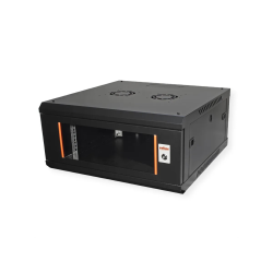 ROLINE 19" Wall Cabinet Basic Plus 4 U 600x600 BxT black