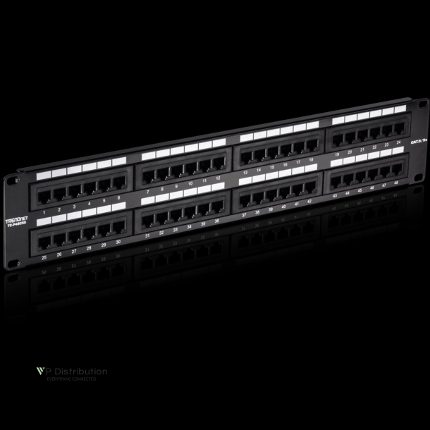 Trendnet 48-port Cat5/5e Unshielded Patch Panel