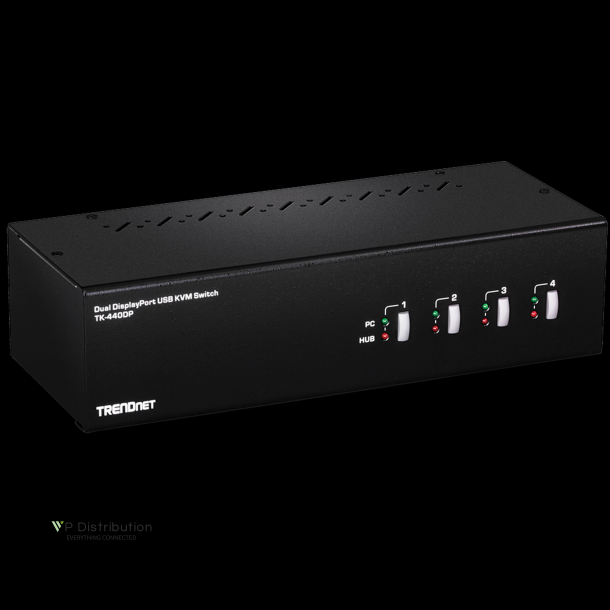 Trendnet 4-Port Dual Monitor Display Port KVM Switch