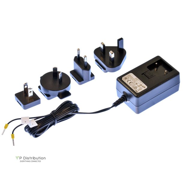 Brainboxes Power Adapter 12V 1.5A Terminal Tails UK,EU,US,AUS Pack