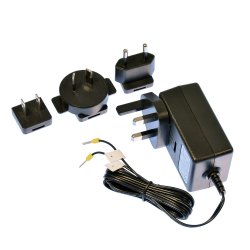 Brainboxes Power Adapter 12V 1.5A Terminal Tails UK,EU,US,AUS Pack