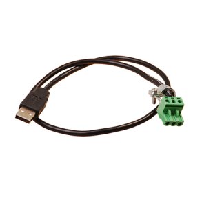 Brainboxes USB Power Cable to 3 pin Terminal Plug