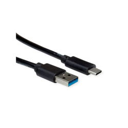 ROLINE RM USB3.2 Gen1 Cable, A - C, M/M, black, 0.5m