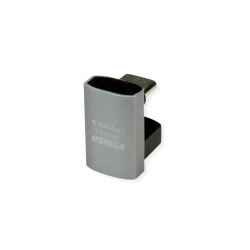 ROLINE USB4 40G Type C M/F 360 ANGLE Adapter, Silver Grey ALU.