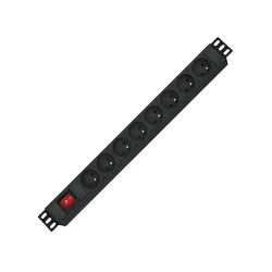 ROLINE UTE PDU 8x Socket, W/Ligthed Switch, 1,8m