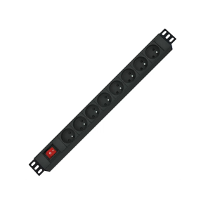 ROLINE UTE PDU 8x Socket, W/Ligthed Switch, 1,8m
