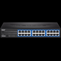 Trendnet 24-Port Gigabit GREENnet Desktop Switch /w metal case