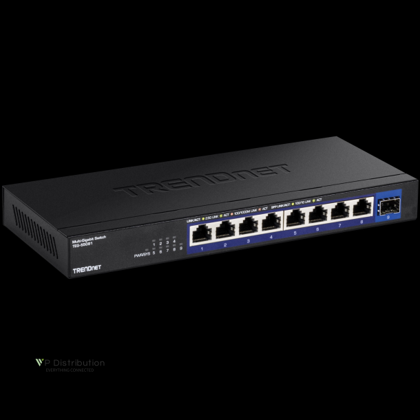 Trendnet 9-Port 2.5G Unmanaged Switch with 10G SFP+ Port
