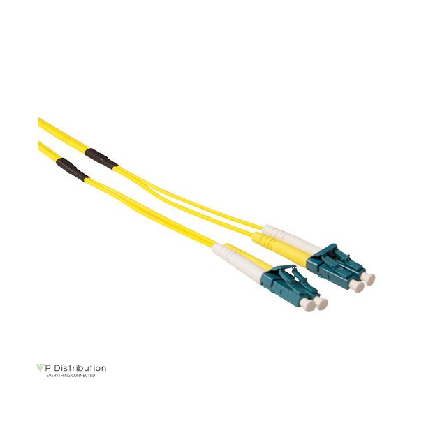 ACT 10 meter Singlemode 9/125 OS2 duplex ruggedized fiber cable with LC connectors