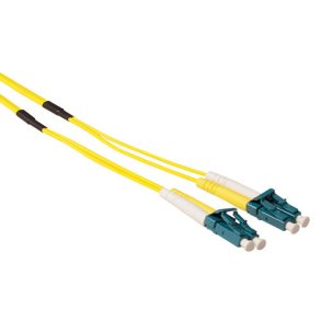 ACT 20 meter Singlemode 9/125 OS2 duplex ruggedized fiber cable with LC connectors
