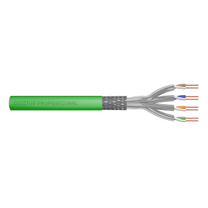 CAT 8.2 S-FTP installation cable, 2000 MHz Eca (EN 50575), AWG 22/1, 500 m drum,