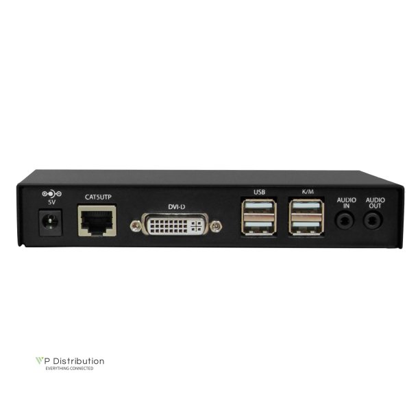 SmartAVIDVI-D,Single-Head, USB 2.0, Audio, CAT5/5e/6 Receiver. Includes: [SDX-XT-RX-S, (PS5VD3A-wllmt)]