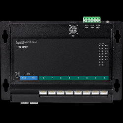 Trendnet 10-Port Industrial Gigabit PoE+ Wall-Mount Front Access Switch