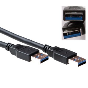 ACT USB 3.0 A male - USB A male  3,00 m