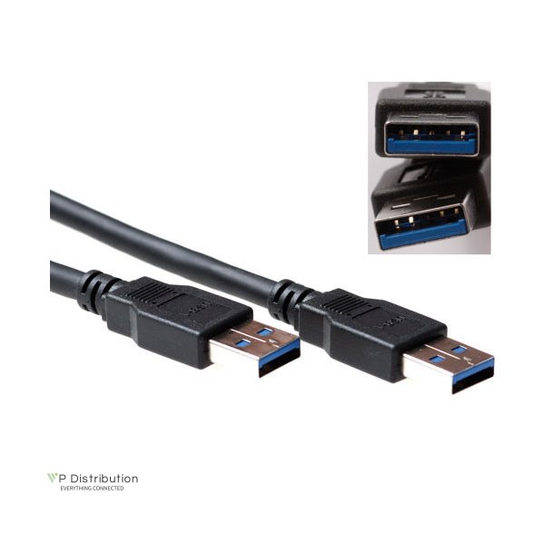 ACT USB 3.0 A male - USB A male  3,00 m