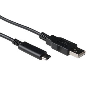 ACT USB 2.0 connection cable  C male - A male 1,00 m