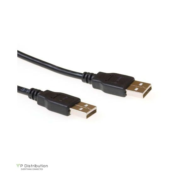 ACT USB 2.0 A male - USB A male  1,80 m