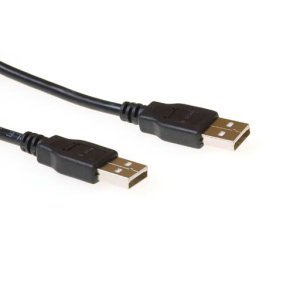 ACT USB 2.0 A male - USB A male  3,00 m