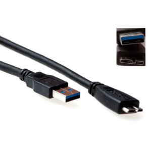 ACT USB 3.0 A male - USB micro B male  2,00 m